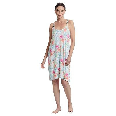 Tommy Bahama Womens Short Sleeveless Nightgown Women