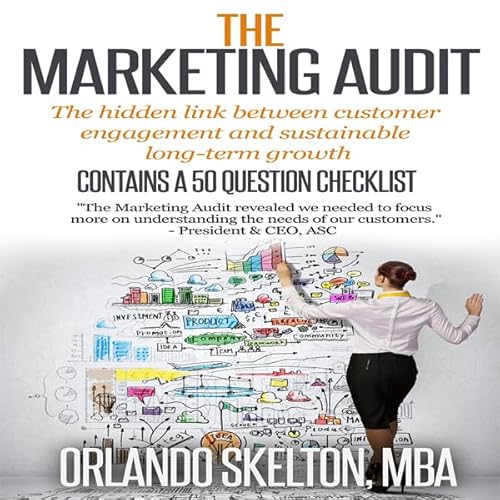 The Marketing Audit Audiolivro Por Orlando Skelton capa