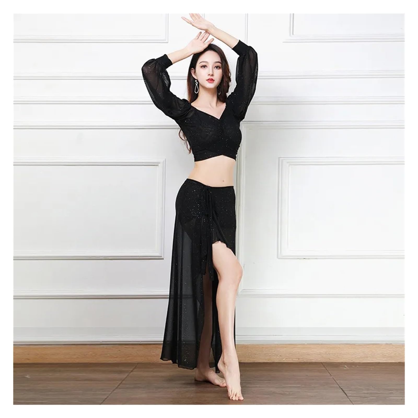 Completo da Allenamento for Danza del Ventre da Donna - Costume Snellente for spettacoli di Danza Orientale