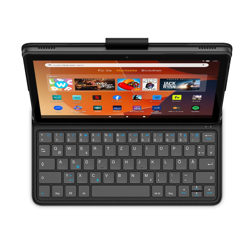 Fintie Brandneu und „Made for Amazon“: Bluetooth-Tastaturhülle für Amazon Fire HD 10 (13. Gen. – Bild 7