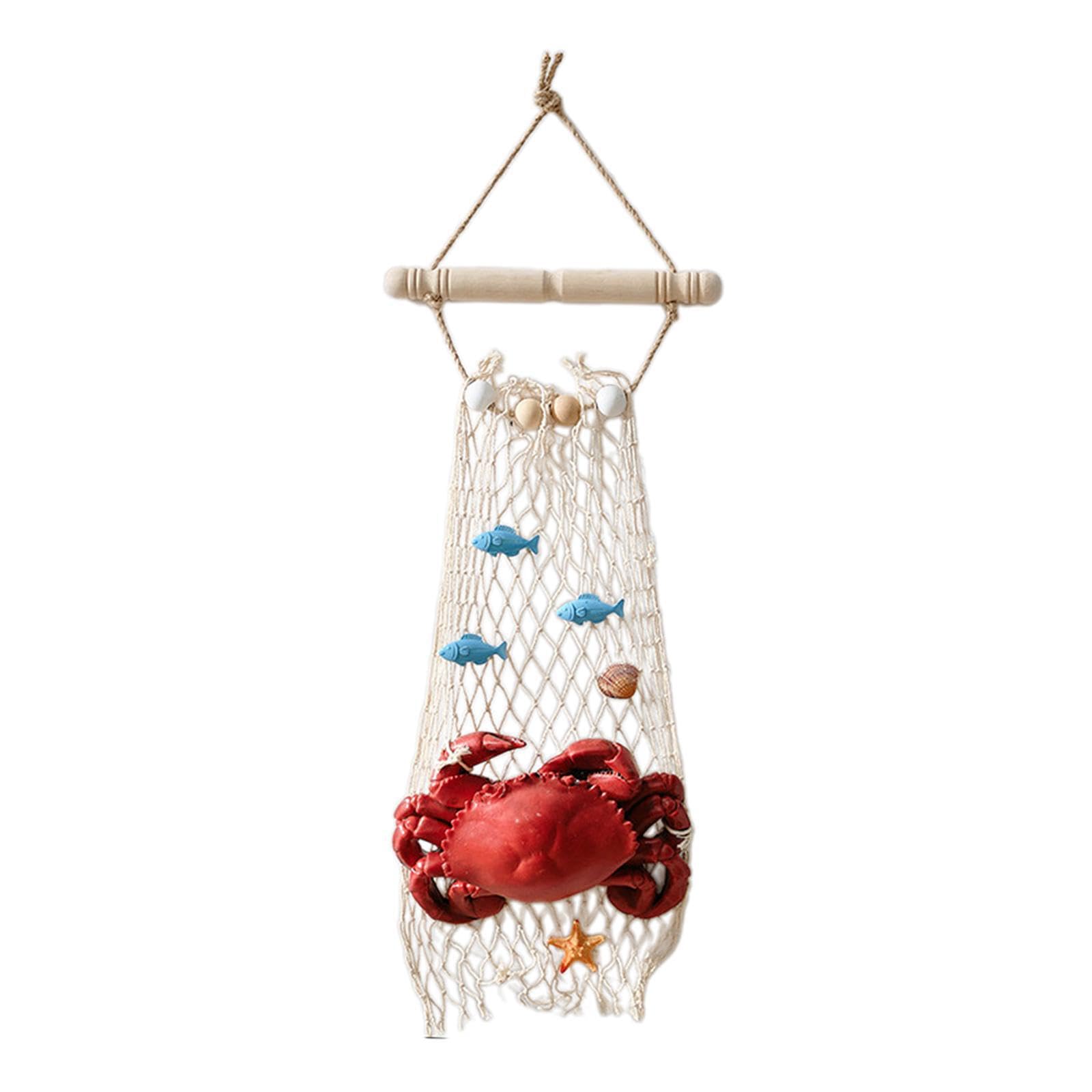 PIXZCSA Premium Modern Decoration Vivid Animal Sculpture Gift for Office Animal Sculpture Hanging Ornament Decorative Etc. Walls, Red, 57x21x5cm