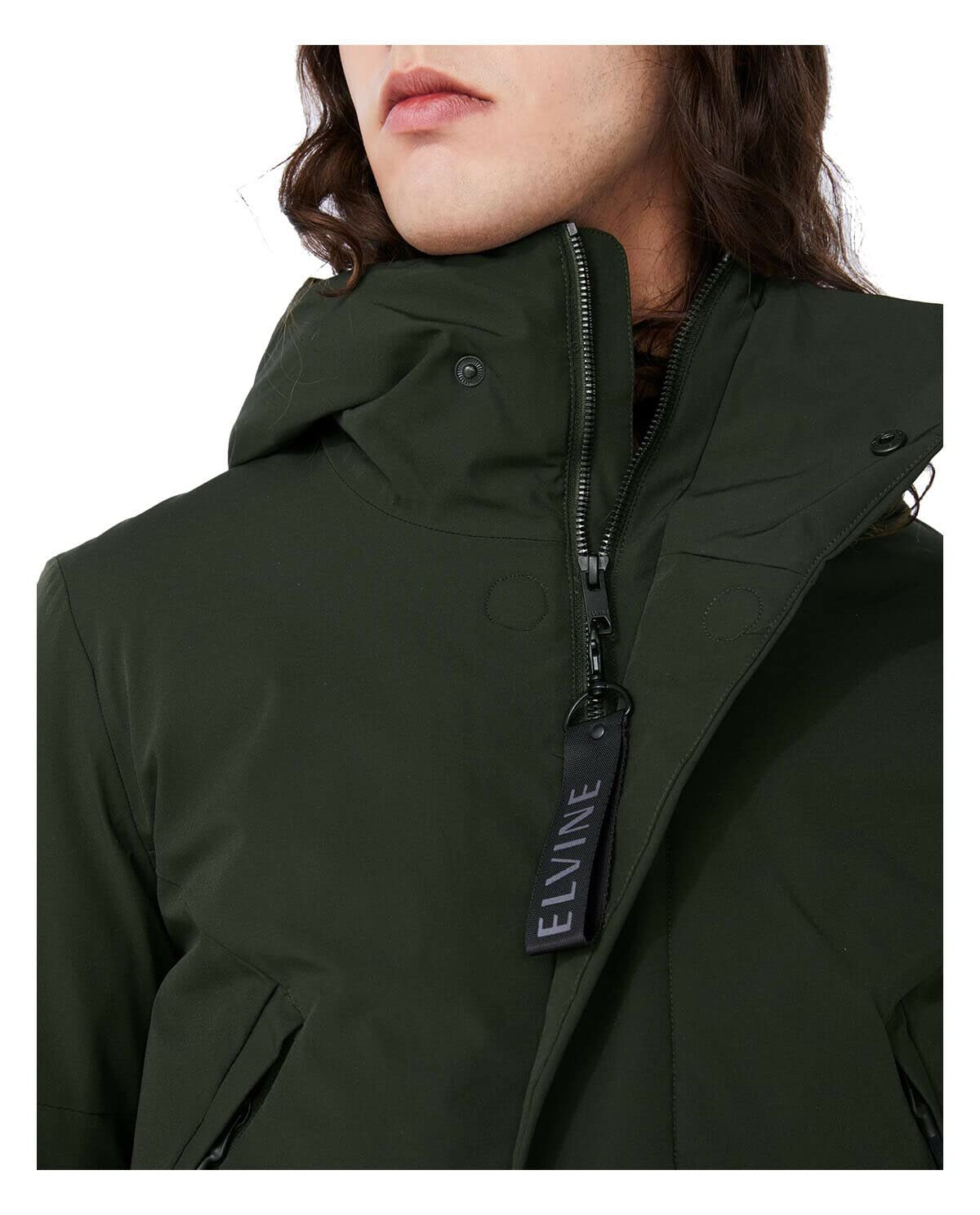 elvine Zane Jacke 2020 Green Khaki, S : Amazon.de: Fashion