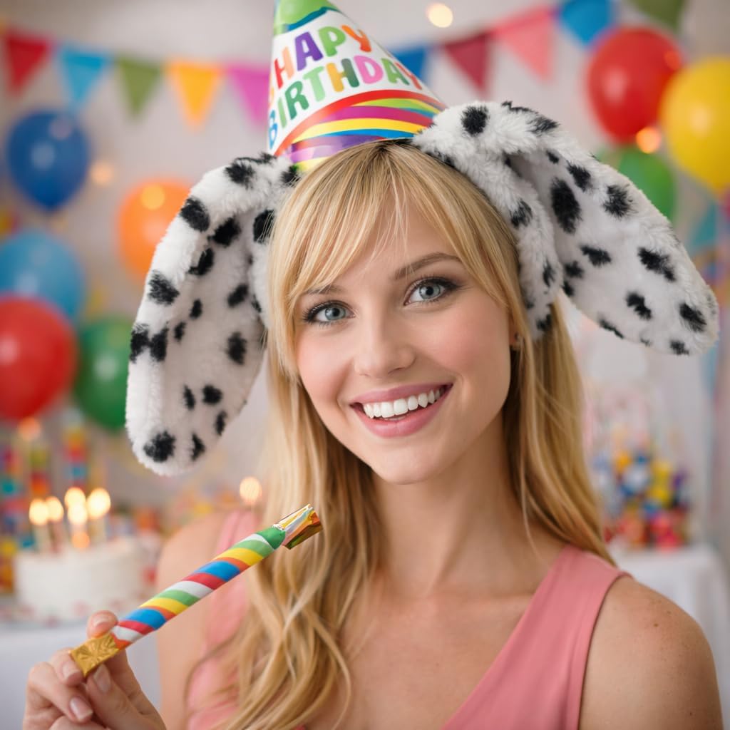 Animal Ears Headbands Jungle Safari Party Favors Wild One Birthday Decorations Photo Booth Props for Halloween & Party