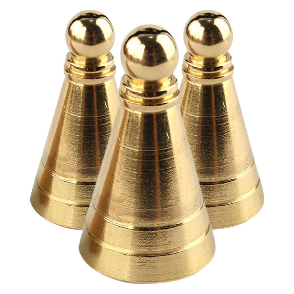 Cabilock Ensemble De 3 Moules À Cônes D'Encens en Laiton pour Fabrication D'Encens Cône DIY Accessoires Polyvalents pour Projets Artisanaux Et Salon De Thé 1.38X0.79X0.79In