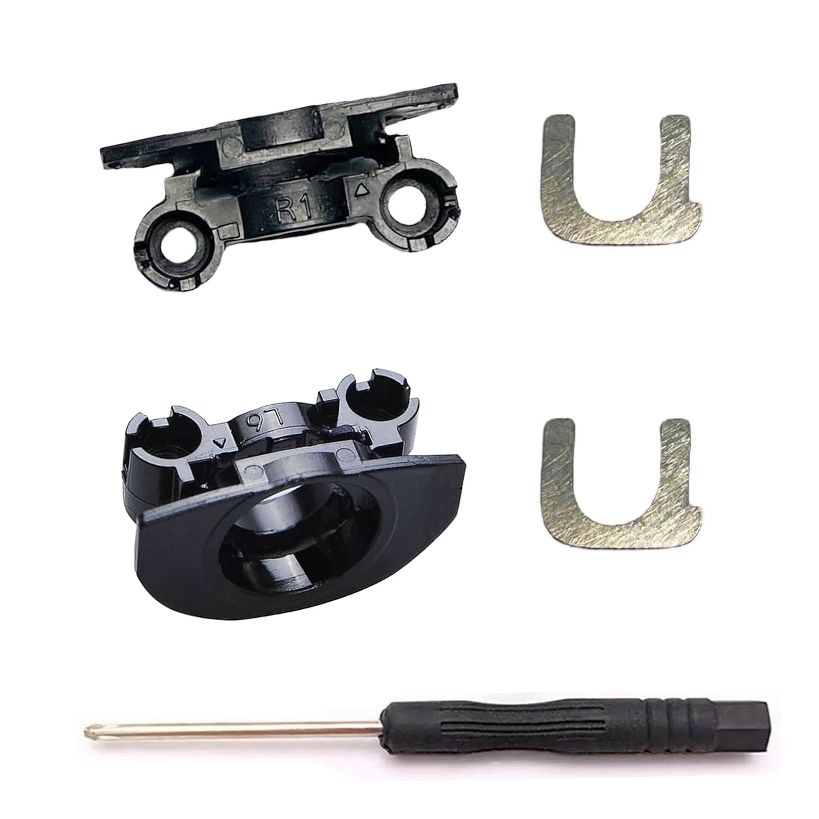 WH-1000XM4 Hinge Swivels - XM4 Hinge Spins Replacement Parts Accessories Compatible with Sony WH-1000XM4 Headphones ((Right + Left)-Black)