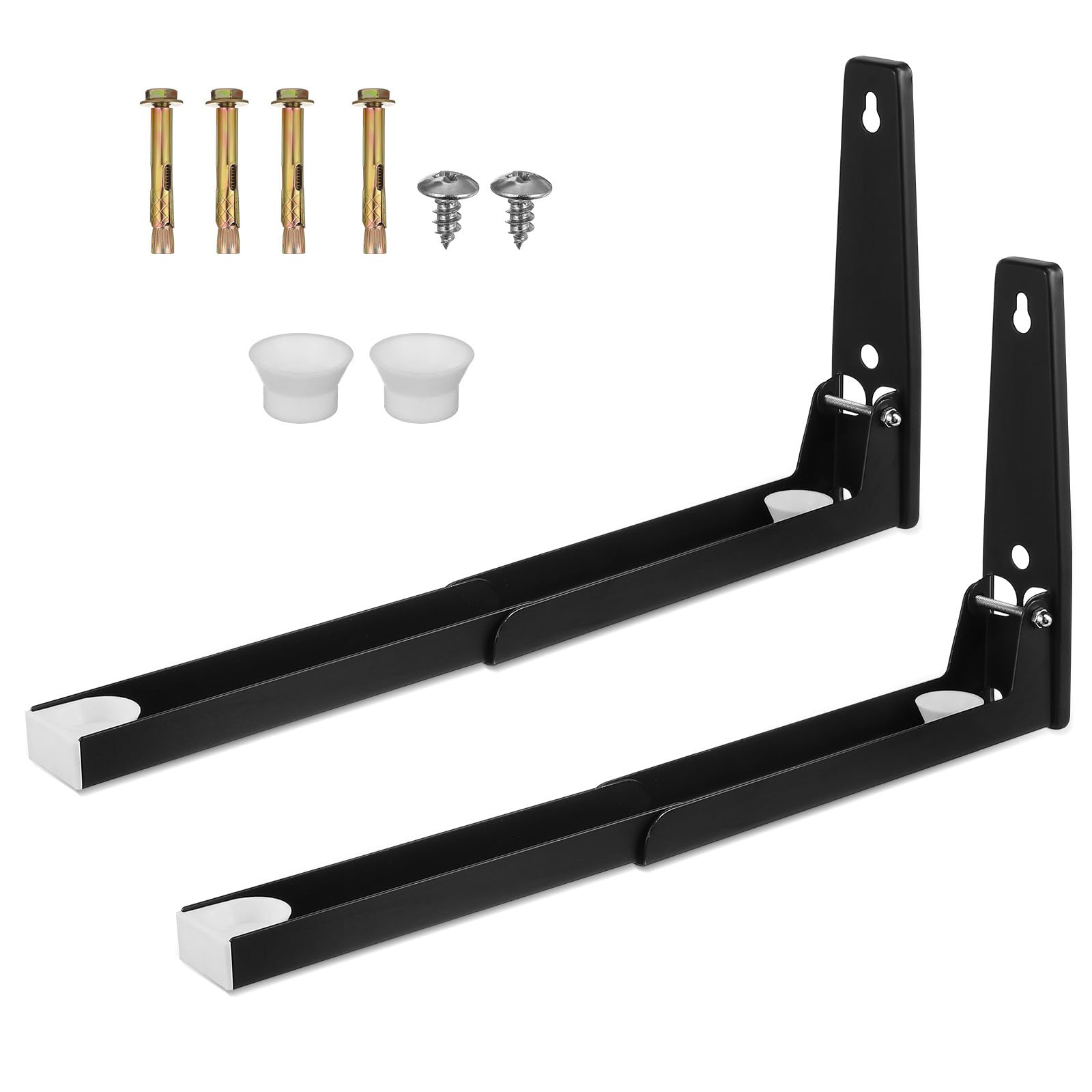 Support mural pour four à micro-ondes extensible en inox pour gagner de la place en cuisine