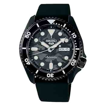 【稼動】SEIKO 5 黒文字盤 21JEWELS 自動巻き ブラック 稼動】SEIKO 5 黒文字盤 21JEWELS 自動巻き ブラック