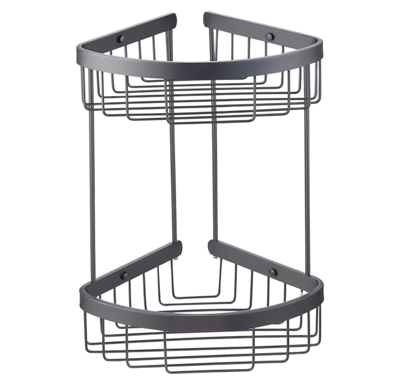 XDMINGY Shower Caddy Shelf Organizer Rack Wall Mounted Corner Shower Caddy Shelf Shower Storage Rack Organizer Stainless Steel