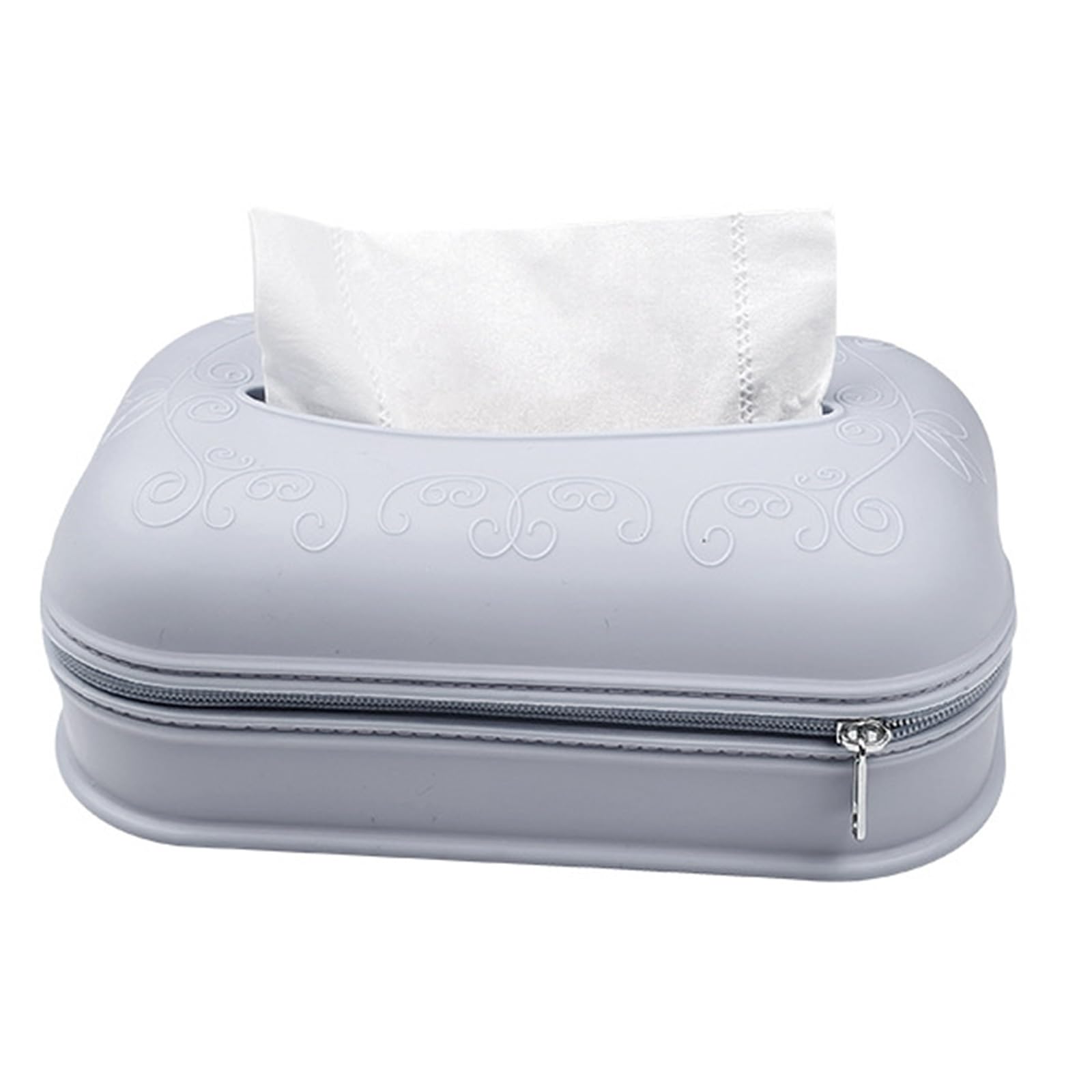 Msioytog Blue Multipurpose Flexible Silicone Tissue Organizers Suitable For Restaurants And Cafes To Enhances Customer Dining Table Accessory