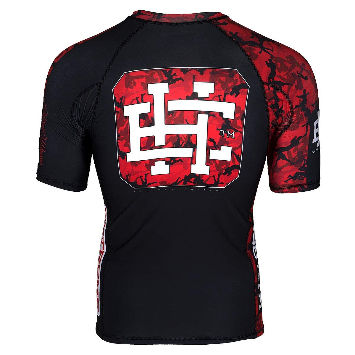 Koszulka kompresyjna z krótkim rękawem Rashguard Hardcore Training Rash Guard, męska koszula kompresyjna, MMA, bokserska, koszulka funkcyjna, męska koszulka z krótkim rękawem, koszulka kompresyjna, męska koszulka do biegania, koszulka sportowa..