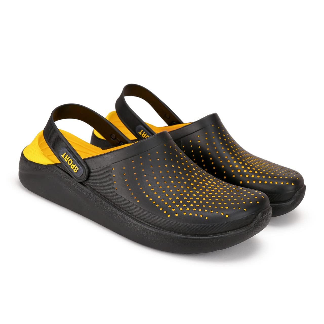 BersacheMen Casual Yellow Flip-Flop Pack Of 1