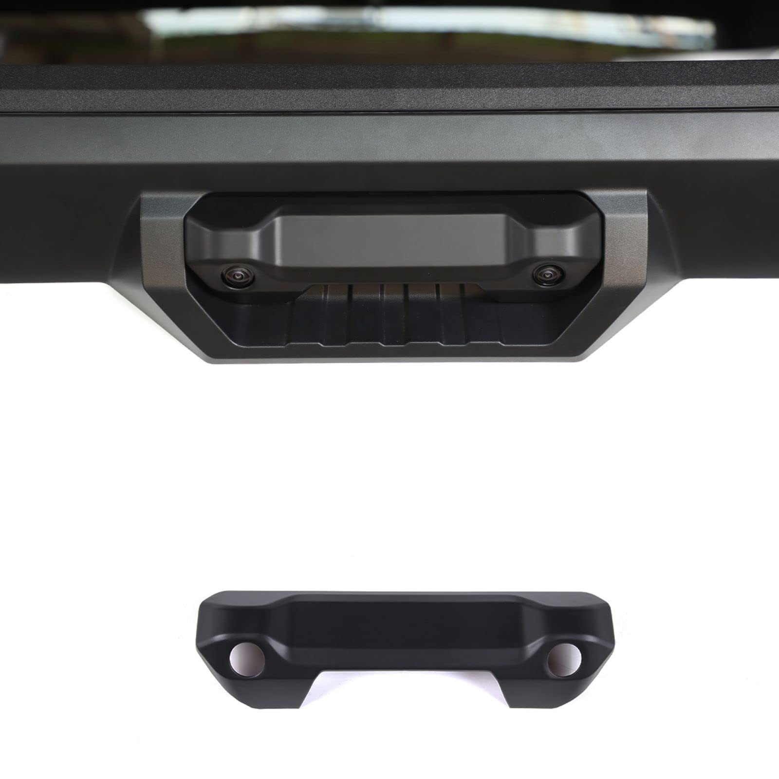 Car Rear Trunk Door Tailgate Handle Cover Trim for Toyota Tundra 2022-2025, Car Exterior Decoration Accessories (Matte Black - Premium Edition)