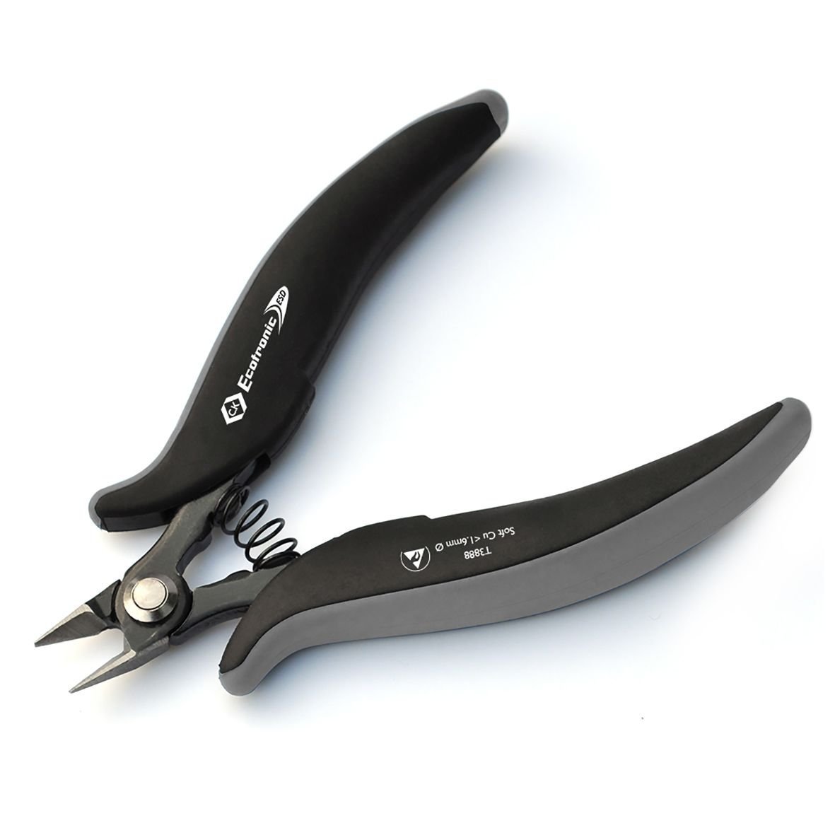 C.K T3888 Ecotronic ESD Relieved Side Cutters