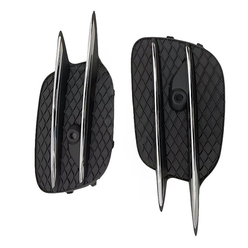 RichVibe Frontpaar-Seitengitterabdeckung für Vito W447 2017+ für OEM 4478851200 4478851300, schwarzes ABS als Ersatz