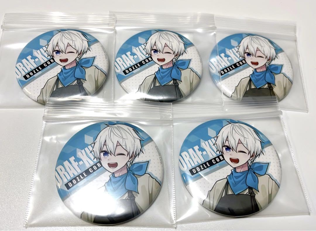 Amazon.co.jp: ドズル社 おらふくん 缶バッジ セット L57W55HB