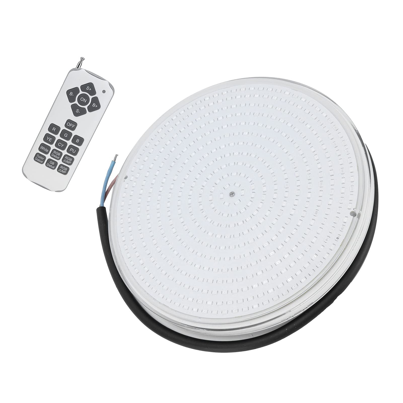 RiToEasysports Wielofunkcyjna LED do Basenu z Pilotem do Użytku Domowego i Komercyjnego Wodoodporna IP68 4500LM