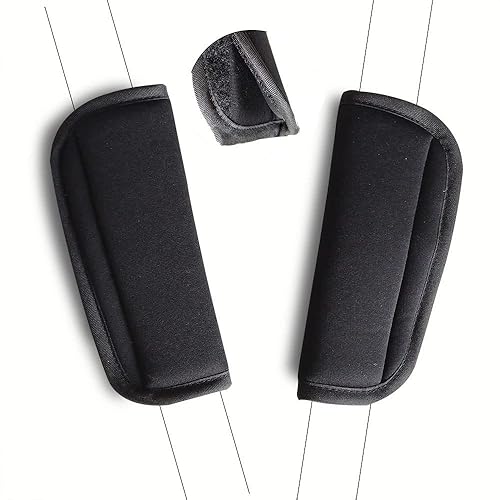 2 piezas de almohadillas para correa de asiento de automóvil, correas de asiento de automóvil, fundas de hombro para bebés y niños, fundas para