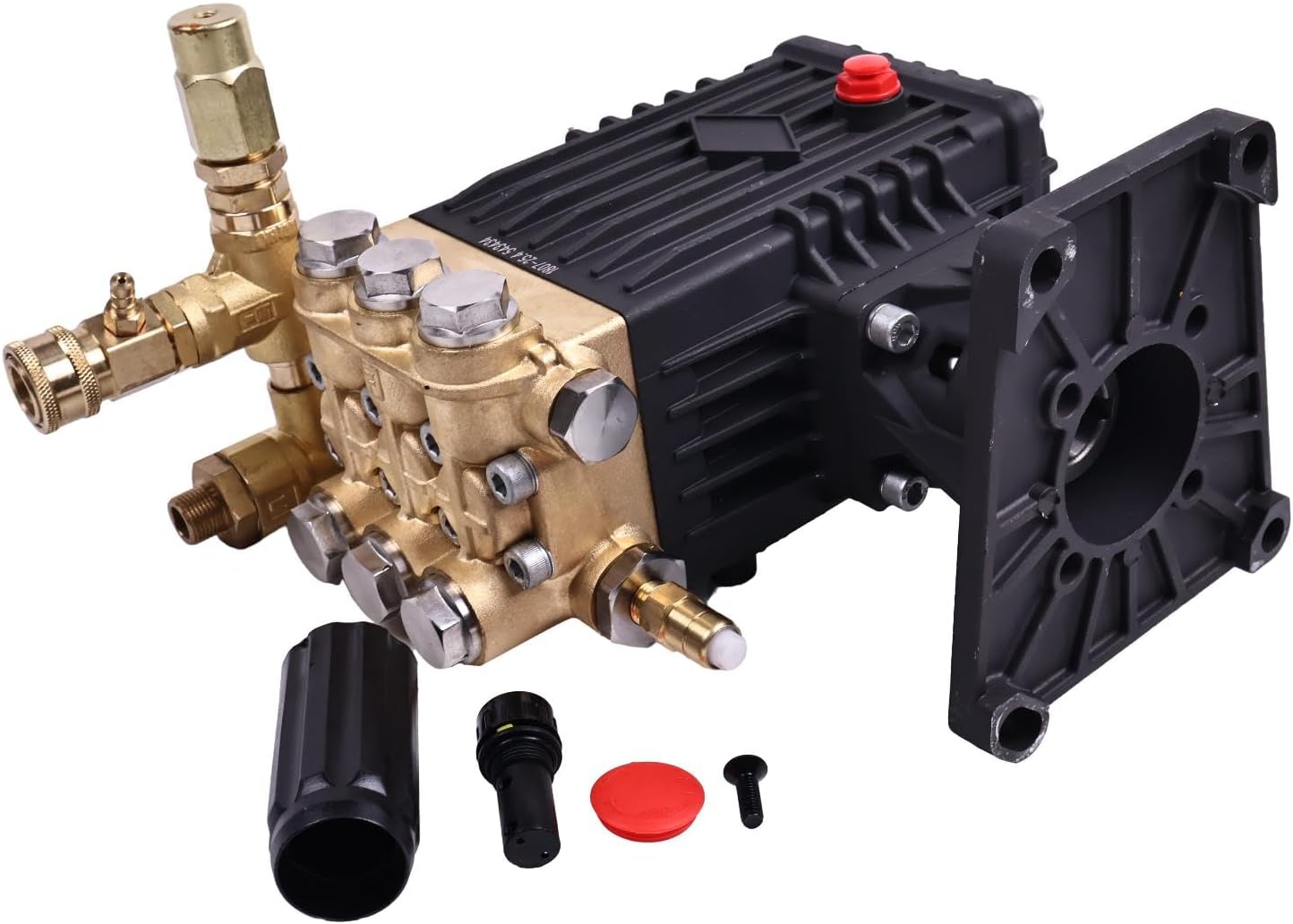 HOLDWELL Pressure Washer Pump RSV4G40 compatible with Annovi Reverberi 4GPM 4000psi 1" Horizontal Shaft
