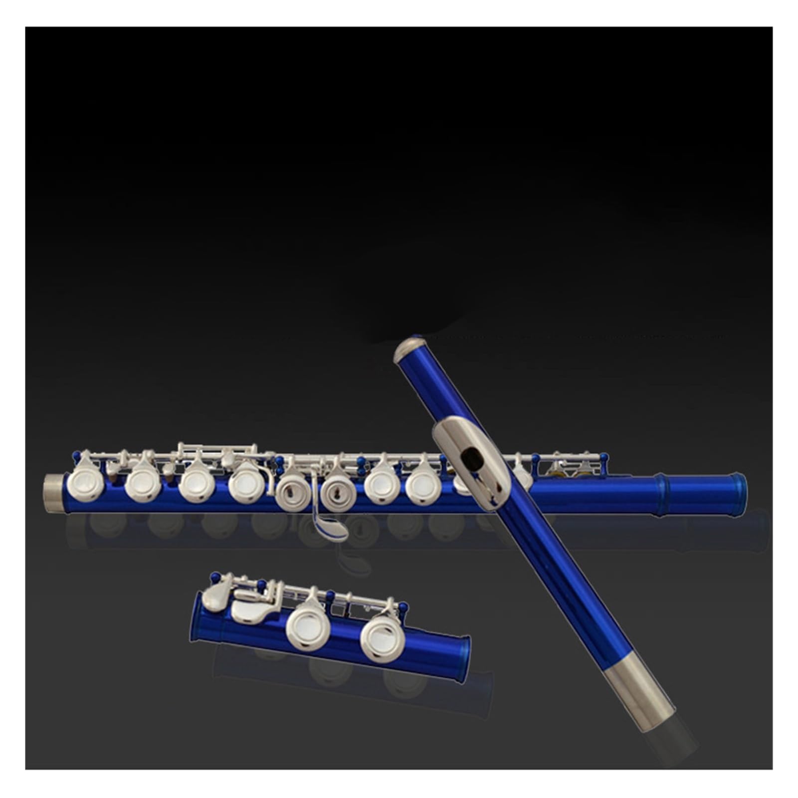 flet prosty Profesjonalny 16-otworowy flet Blue Flute w instrumencie dętym drewnianym C dla początkujących
