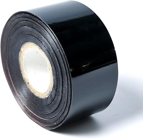 ZONESUN Papel de transferencia de calor Estampado en caliente 1.2"x400ft (negro)