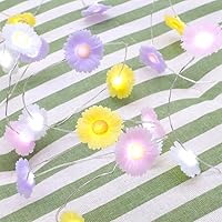 Vista 10 de Cadena de luces de mariposa para jardín, 10 pies y 40 luces LED, alambre de cobre con control remoto y temporizador para patio, terraza, cumpleaños