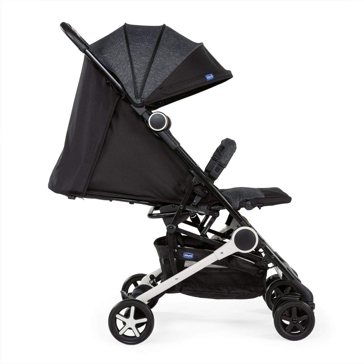 Chicco Miinimo 3 - Silla de paseo ultra compacta y ligera, solo 6 kg, color negro (Jet Black)