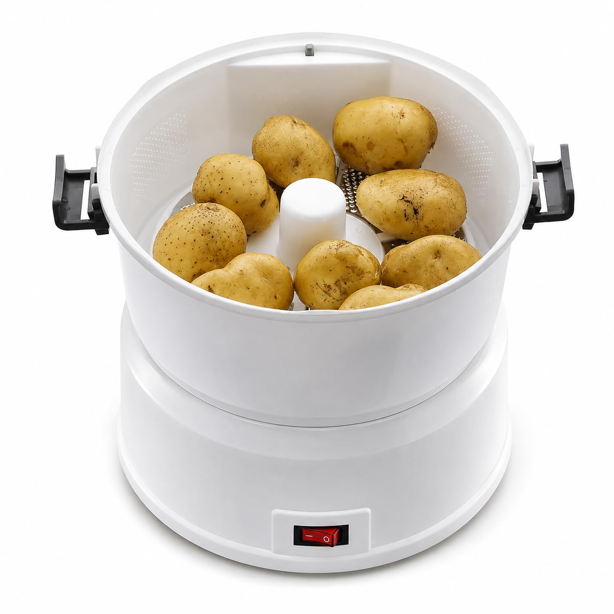 Éplucheur électrique 1 kg avec commande One-Touch et circuit de sécurité