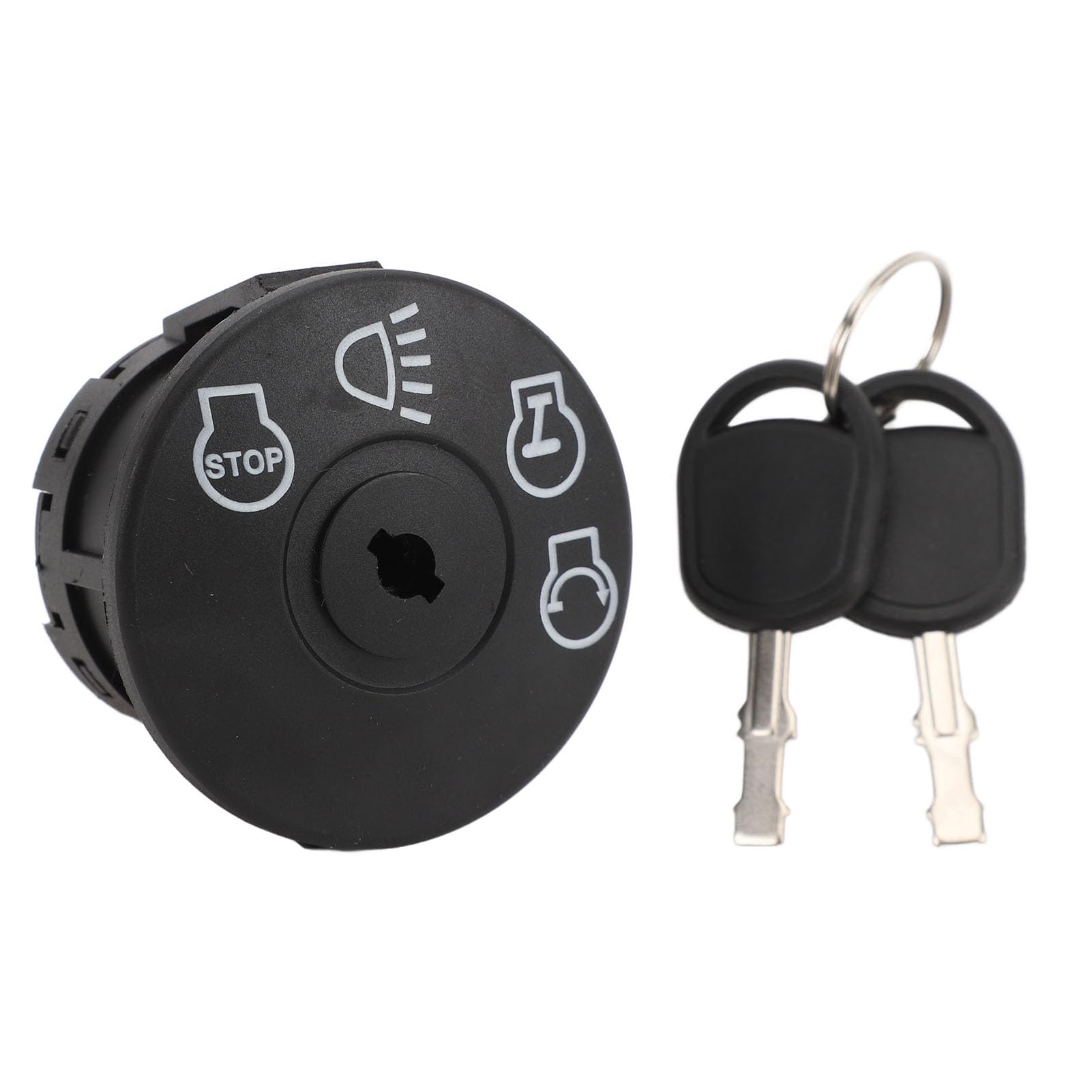 Interrupteur de Démarrage, Remplacement pour Cub Cadet, Troy Bilt, Interrupteur D'allumage de Démarreur avec 2 Clés pour Tondeuse Tracteur Refit 9251741, 7251741, Matériau
