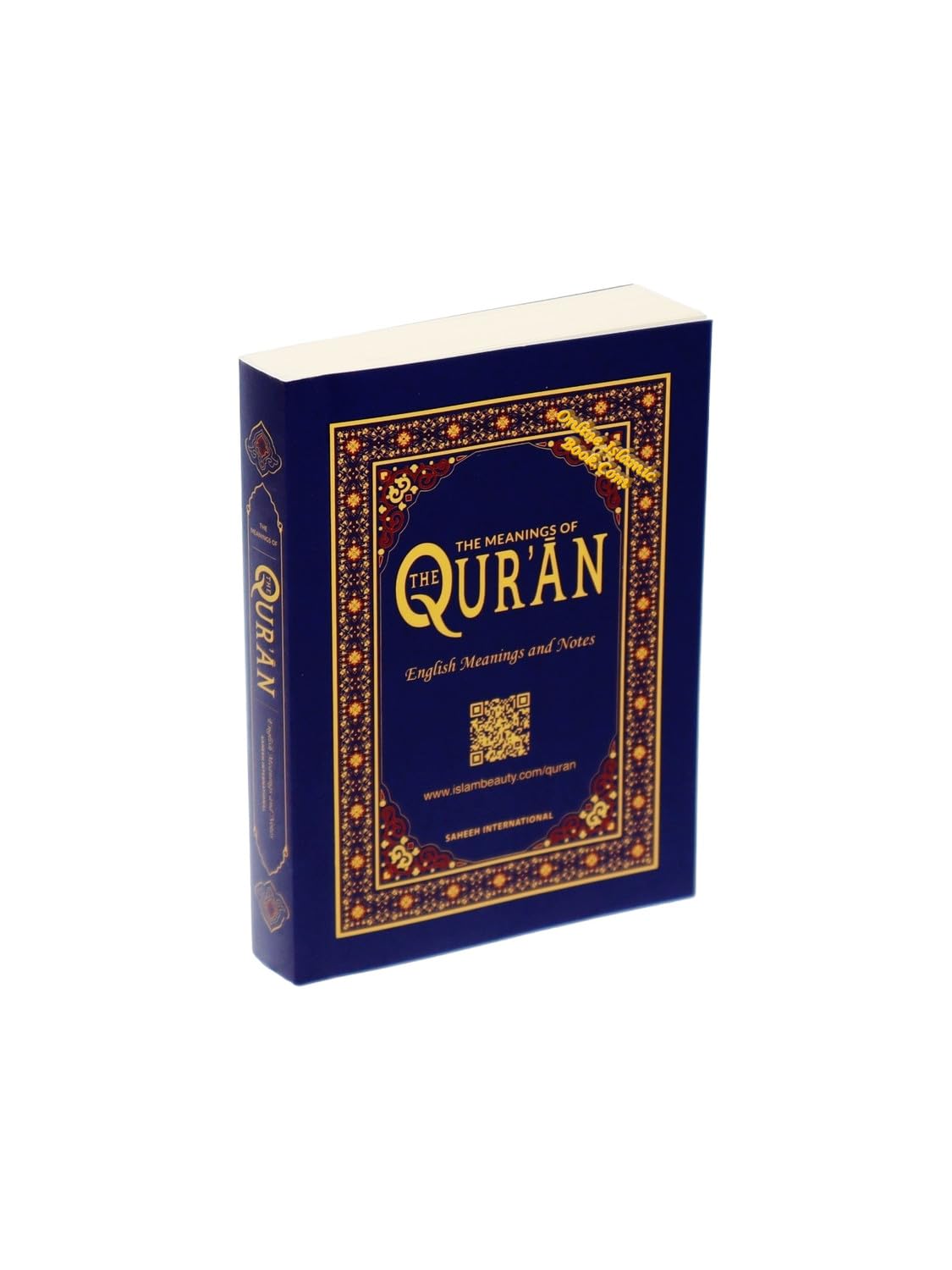 The Meanings of The Quran English Meanings and Notes,Saheeh International,(Pocket Plus Softcover) Paperback – January 1, 2012