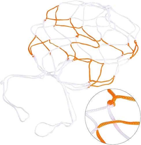 Miniatura 5 de Bolsa de baloncesto de malla de nailon para almacenamiento de pelota individual Bolsa de fútbol con cordón para baloncesto, voleibol, béisbol,