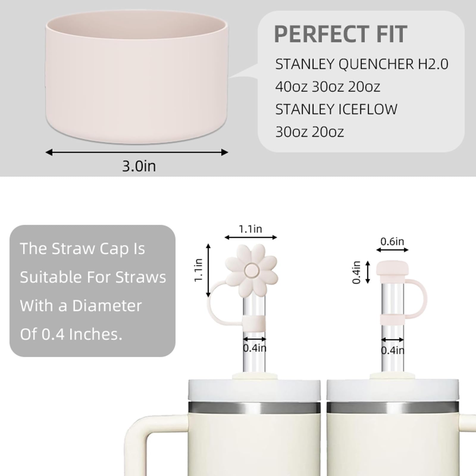 Entretoises Basil Pour Garde-boue MIK - Pack De 2, Noir, Fixation Porte-bagages