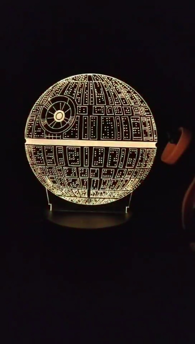 Amazon.co.jp : Death Star ナイトランプ 誕生日プレゼントデス