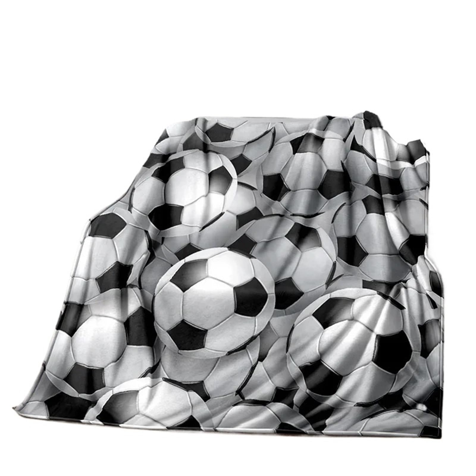 WSQHAO Football Field Soccer Sport Soft Blanket, Throw For Home Bedroom Bed Sofa Travel for Bed Couch(Color3)