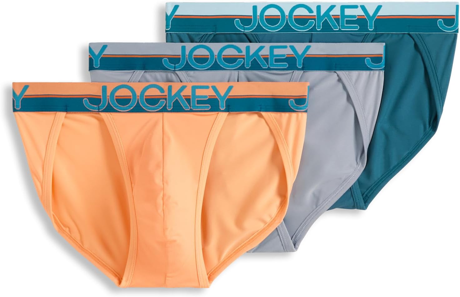 Jockey Men's Underwear Infinite Cool Microfiber Stretch String Bikini - 3 Pack