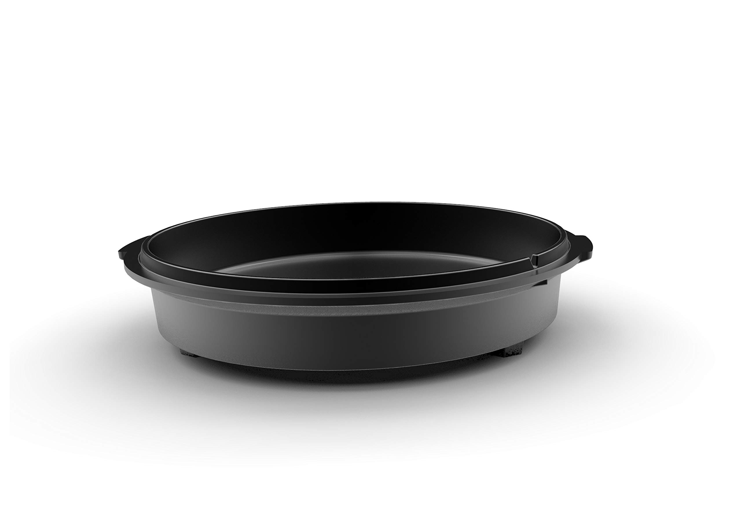 tepro Akcesoria do grilla żeliwna wkładka typu Dutch-Oven, system Rost-in-Rust okrągły 57 cm Ø czarny
