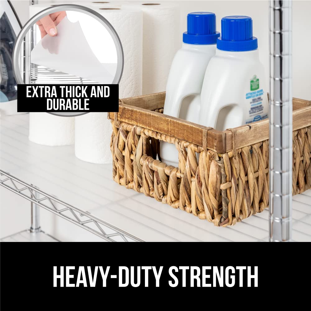 Gorilla Grip Heavy Duty Premium Wire Shelf Liners, Waterproof Value ...