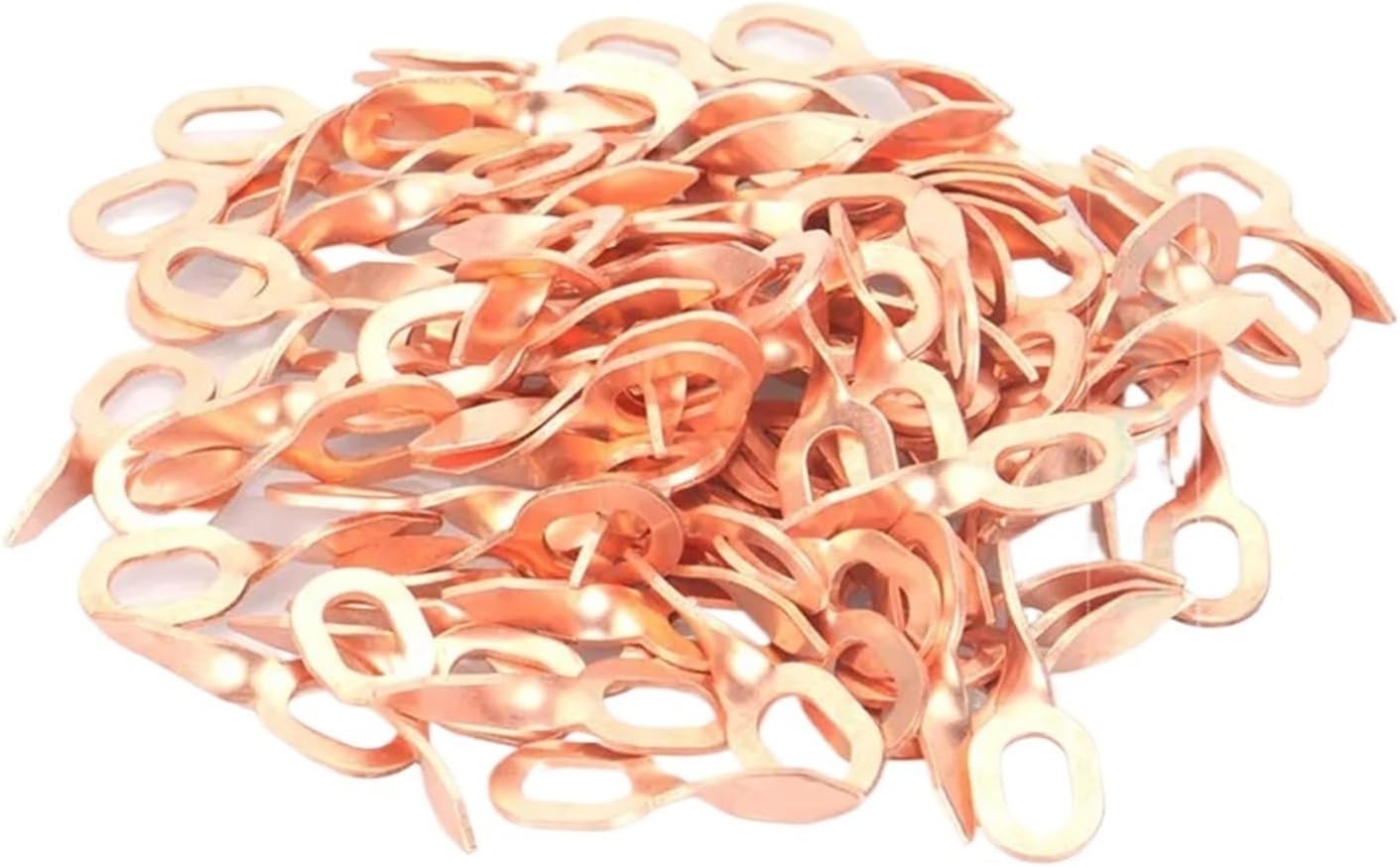 Lawsen Dent Puller Rings 100pcs Twisted Dent Pulling Rings Hook Washer Stud Welding Kit Car Spotter Welder Comsumables Accessories for Car Body
