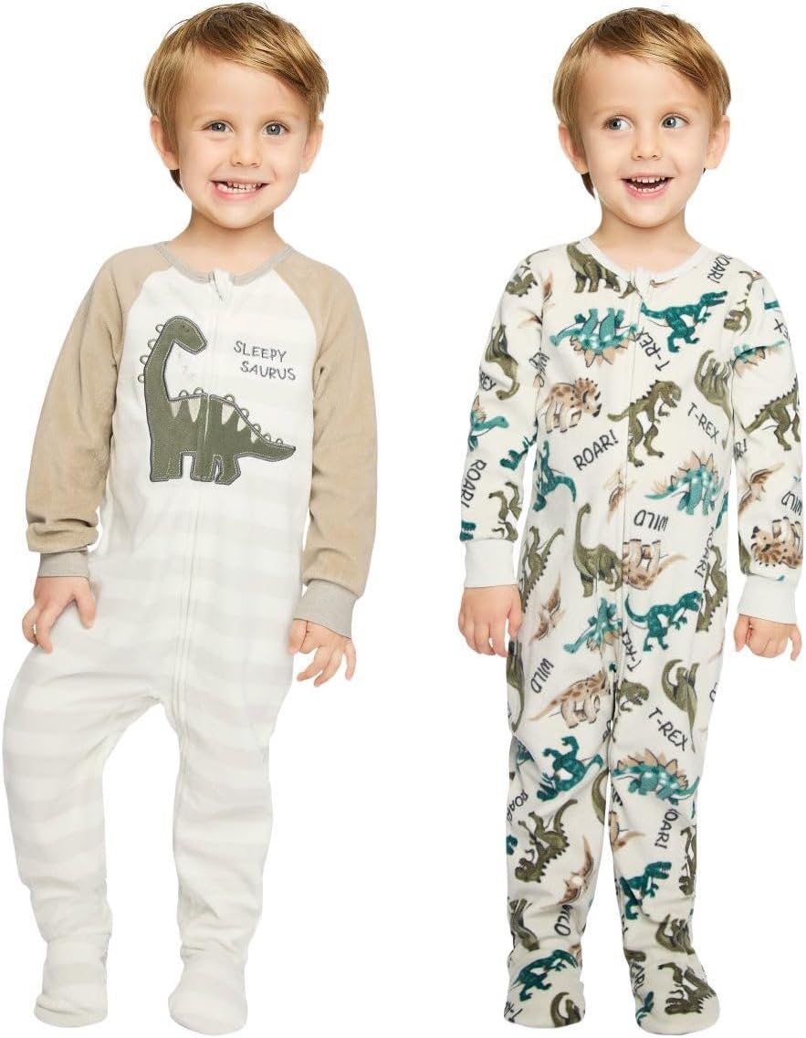 Kids Headquarters Kids 2-Pack Footed Blanket Sleeper
