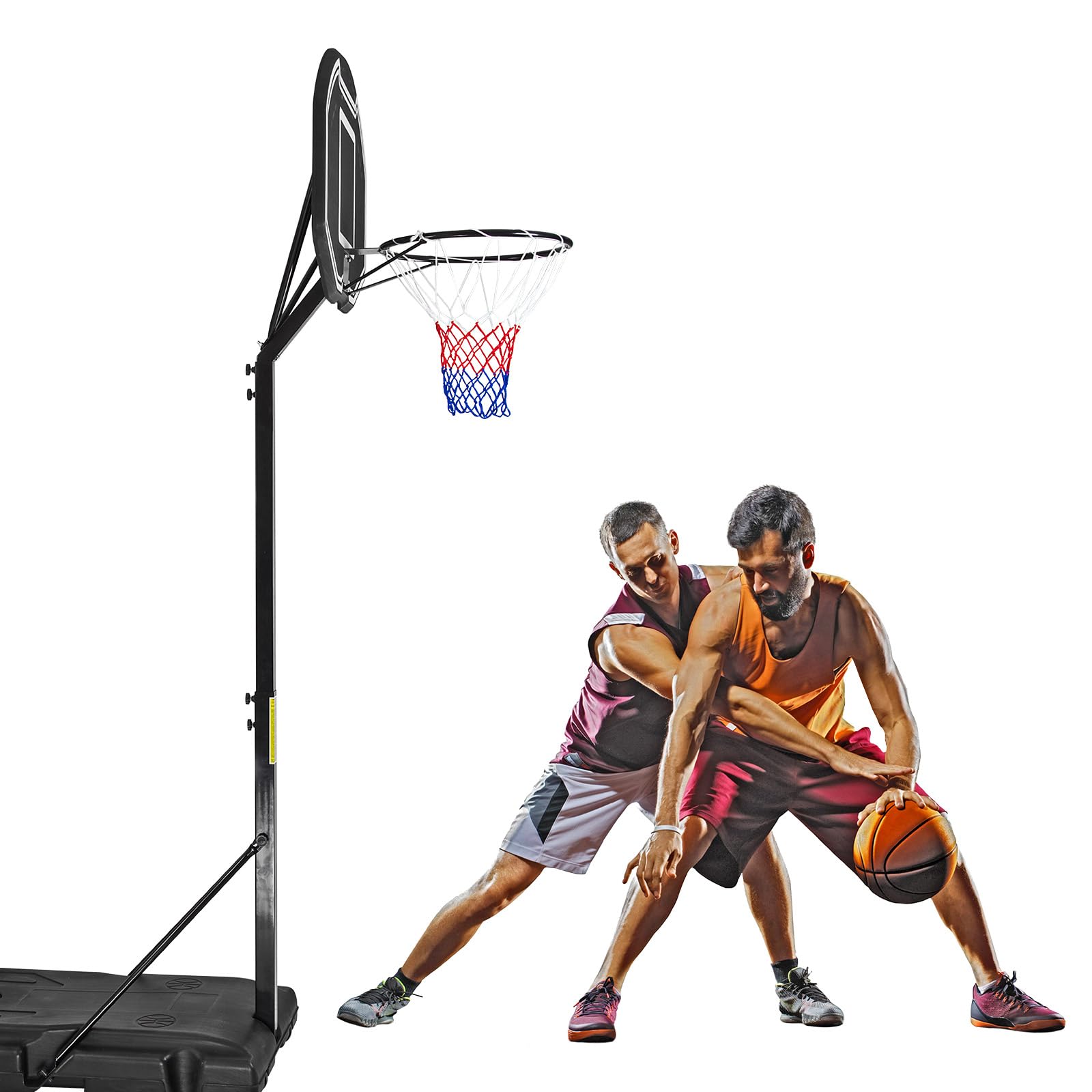 Basketballkorb Basketball Ring Basketballständer höhenverstellbar bis 260 cm