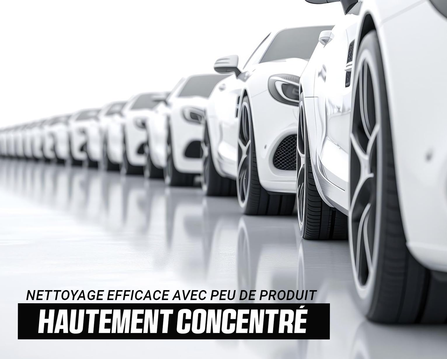 EQM - ECO-105 - Shampooing Concentré pour Voiture - 5L - Plus de 250 lavages - Nettoyage rapid et protection de peinture automobile grâce à son pH neutre