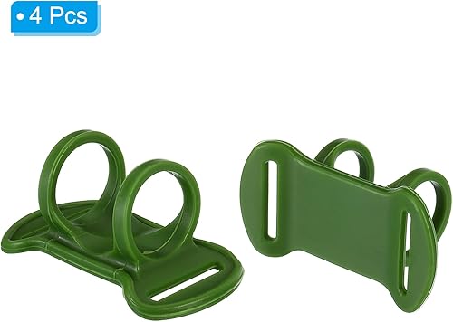 Miniatura 8 de PATIKIL Soporte para linterna, 4 piezas de silicona suave de alta elasticidad, manos libres, soporte de repuesto para linterna exterior, camping,