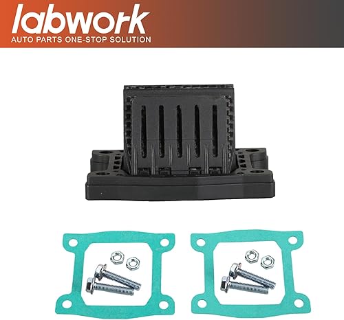 Miniatura 5 de labwork Válvula de lengüeta de admisión de fibra de carbono de repuesto para Yamaha Blaster 200 YFS200 Bike ATV 1988-2006