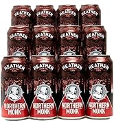 Northern Monk Brew Heathen Hazy IPA, 7.2% ABV, Craft Beer Pale Ale, Vegan, 12 x 440ml Cans