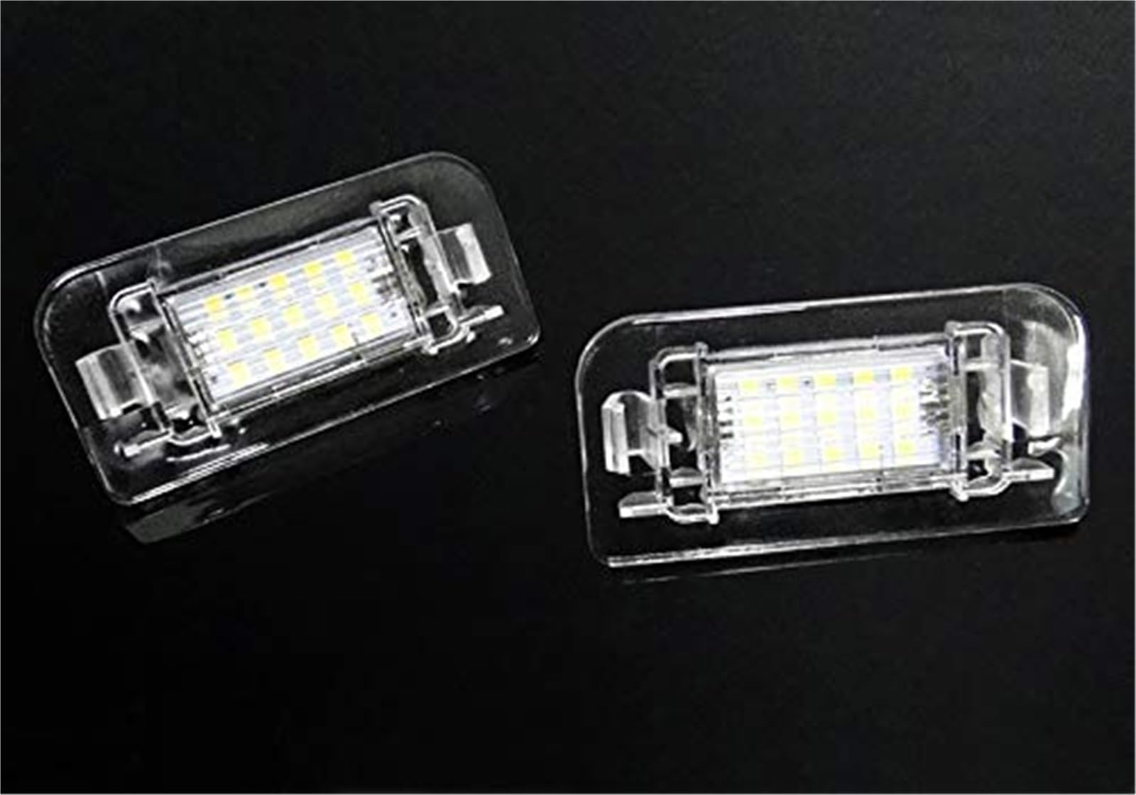 Luces matrícula Canbus MB W246 sin error de bombilla fundida plafones LED blanco 3