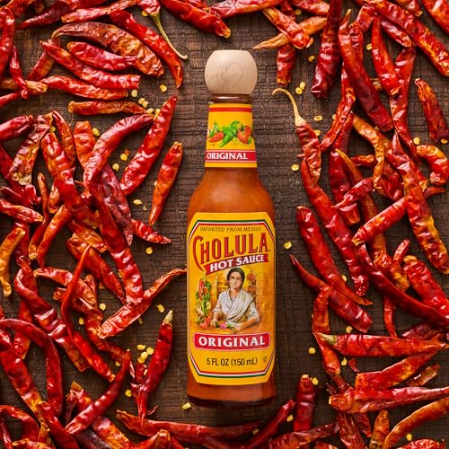 Cholula Original Hot Sauce with Wooden Topper, 5oz. by Cholula Hot Sauce