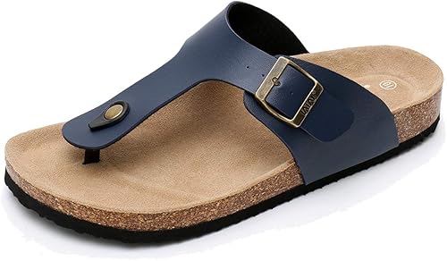 cork sole flip flops