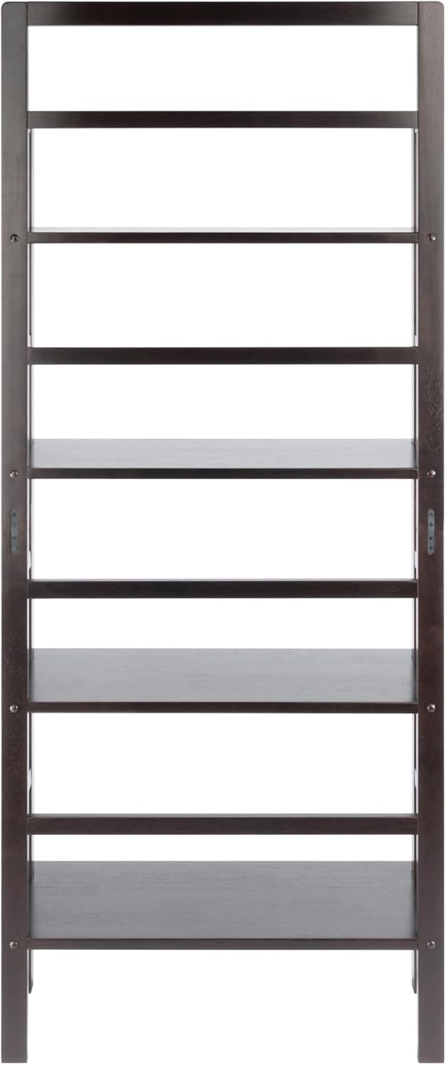 Winsome Aiden 4-Tier Wide Baker's Rack, 71" High, 30" Wide, Coffee