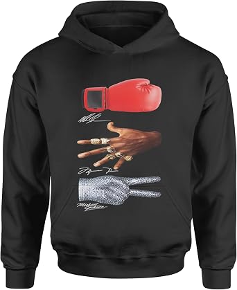 Tyson Jordan Jackson Iconic Michaels Youth-Sized Hoodie, Soft Fleece, Graphic Design
