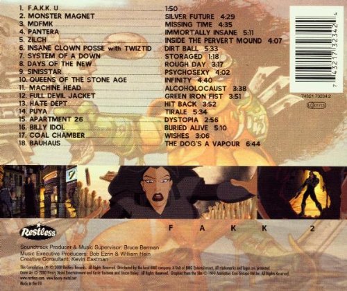 Vista 2 de Heavy Metal Fakk Ii bof