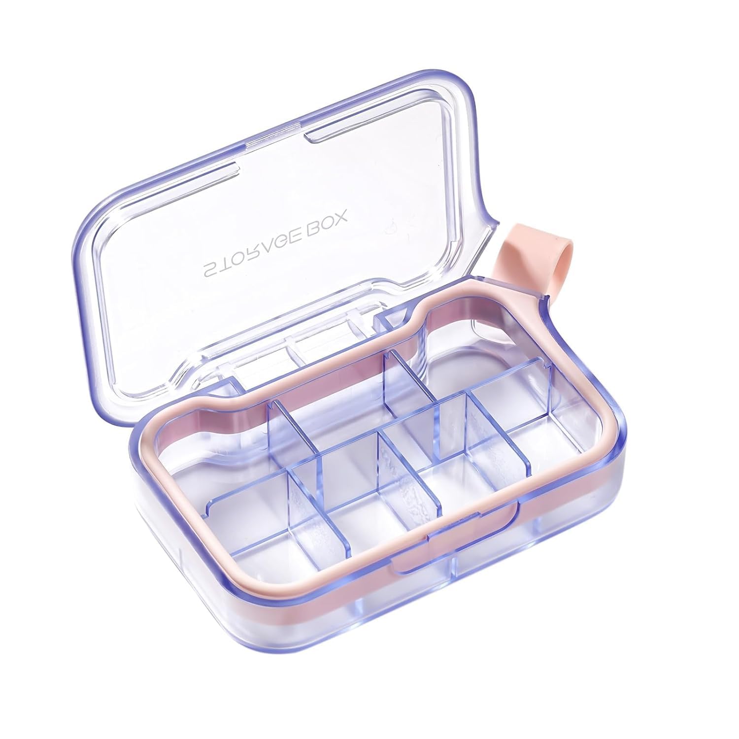 New Weekly Pill Organize, Moisture-Proof Storage Case, Daily Travel Pill Storage Container, Travel Pill Box – Suitable for Vitamins, Dietary Supplements & Fish Oil (Purple 1)-image-25